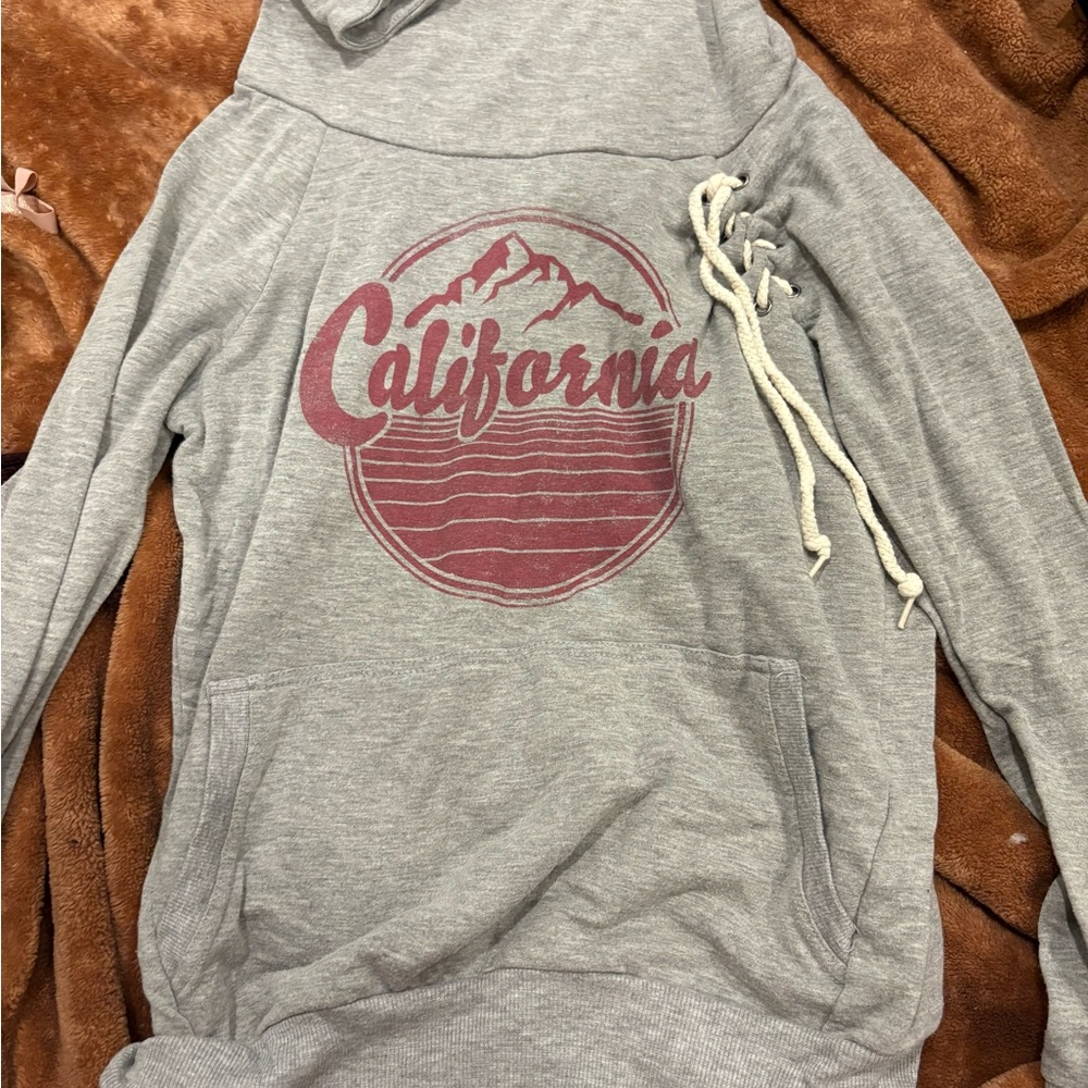 Gray California Hoodie